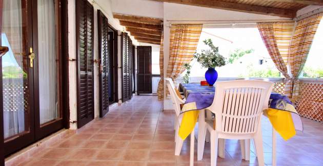 Apartment Andela A4 – Terrasse, Haustiere erlaubt