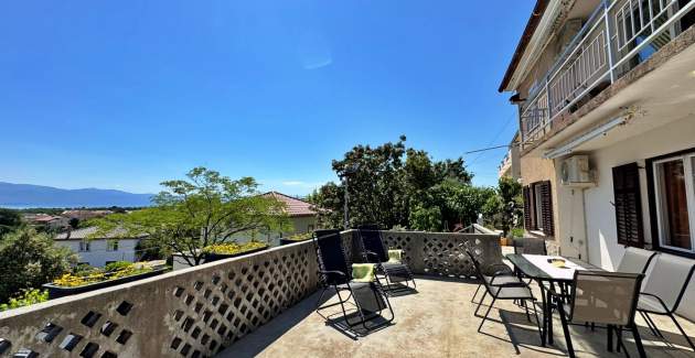 Apartment Andjelka – Meerblick, Haustiere erlaubt