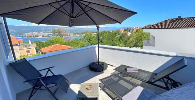 Luxusapartment Bonum 1 – Meerblick & Balkon