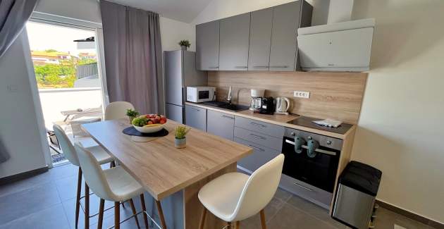 Luxusapartment Bonum 1 – Meerblick & Balkon
