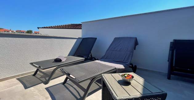 Luxusapartment Bonum 1 – Meerblick & Balkon