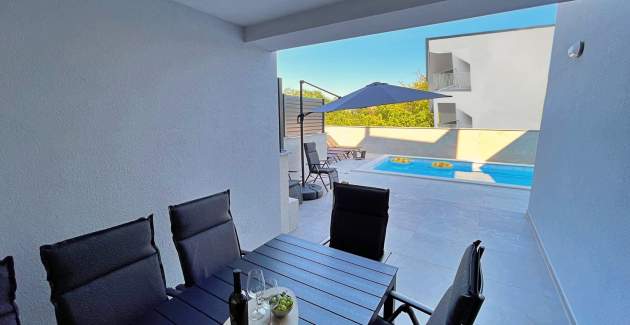 Luxusapartment Bonum 3 – privater Pool
