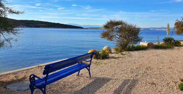 Apartment Tiha Lili 4 – 10 m vom Strand, Meerblick