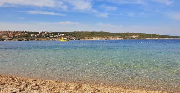 Apartment Tiha Lili 4 – 10 m vom Strand, Meerblick
