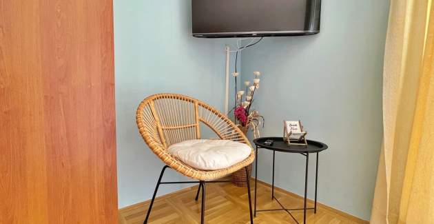 Apartment Tiha Lili 1 – 10 m vom Strand, Meerblick
