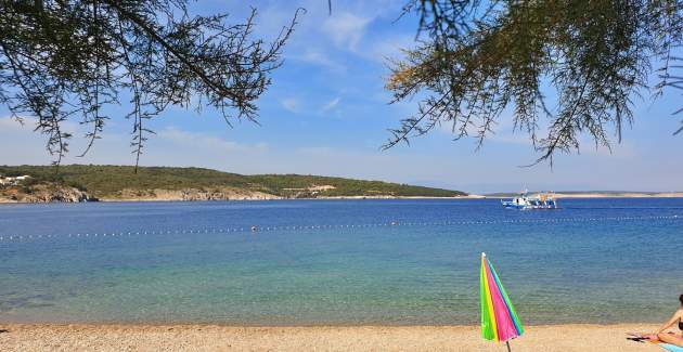 Apartment Tiha Lili 3 – 10 m vom Strand, Meerblick