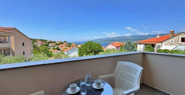 Apartment Dunato I – Meerblick, 310 m vom Meer