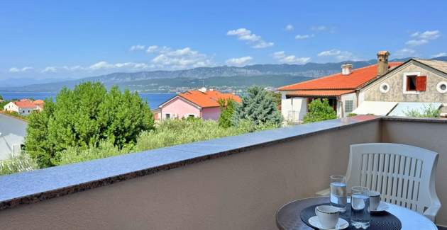 Apartment Dunato I – Meerblick, 310 m vom Meer