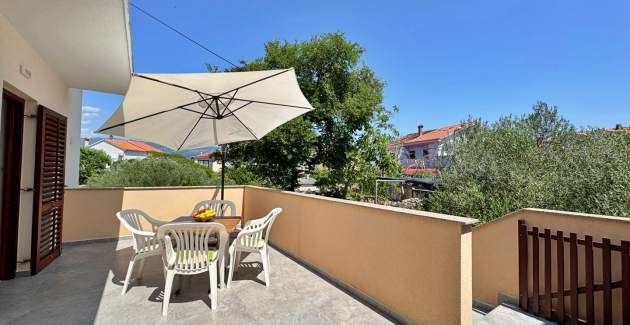 Apartment Dunato I – Meerblick, 310 m vom Meer