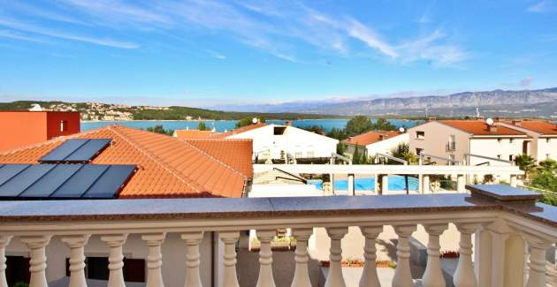 Apartment Ivanka A6 – Balkon und Meerblick