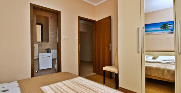 Apartment Ivanka A6 – Balkon und Meerblick