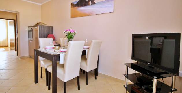 Apartment Ivanka A6 – Balkon und Meerblick
