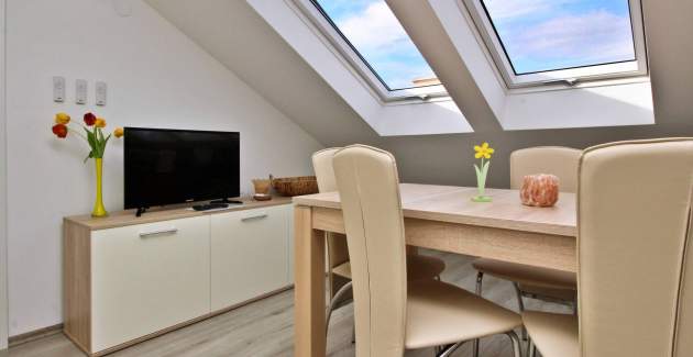 Apartment Ivo 3 – Dachgeschoss, in Strandnähe