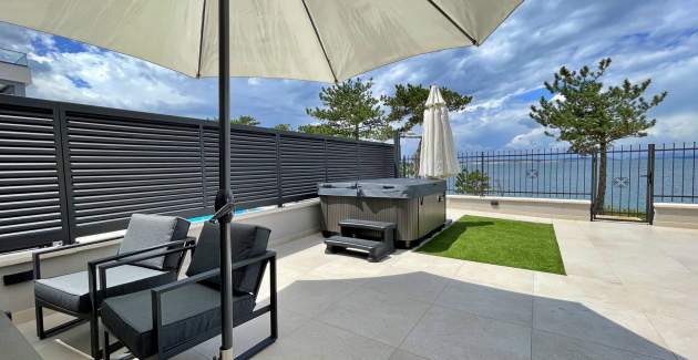 Apartment SeaLuxe – Whirlpool und Meerblick