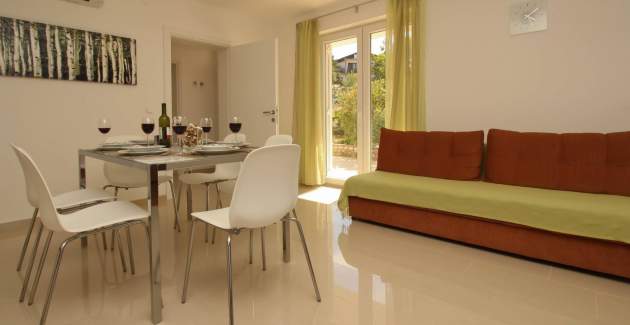 Apartment Kristijan – am Meer, Meerblick