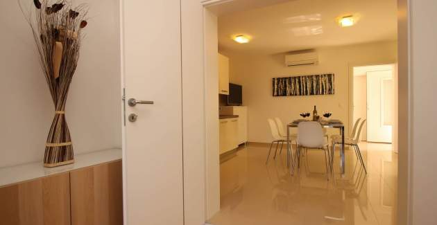 Apartment Kristijan – am Meer, Meerblick
