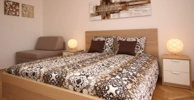 Apartment Kristijan – am Meer, Meerblick