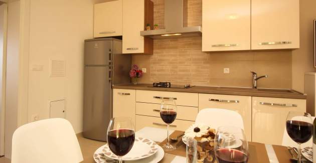 Apartment Kristijan – am Meer, Meerblick