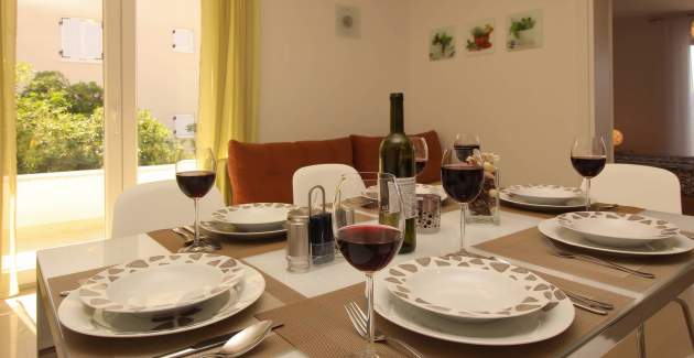 Apartment Kristijan – am Meer, Meerblick