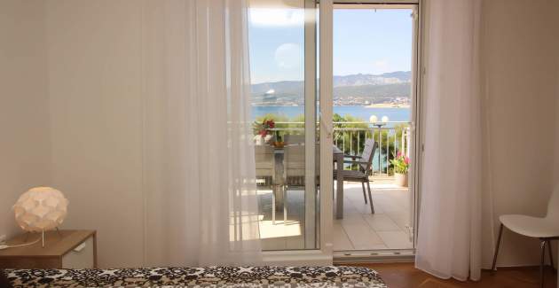 Apartment Kristijan – am Meer, Meerblick