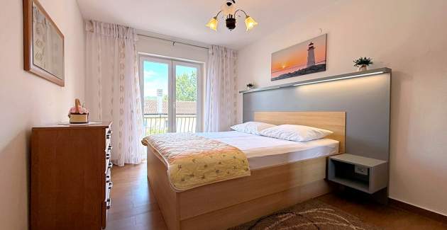 Apartment Nevenka 1 – Meerblick, 70 m vom Meer