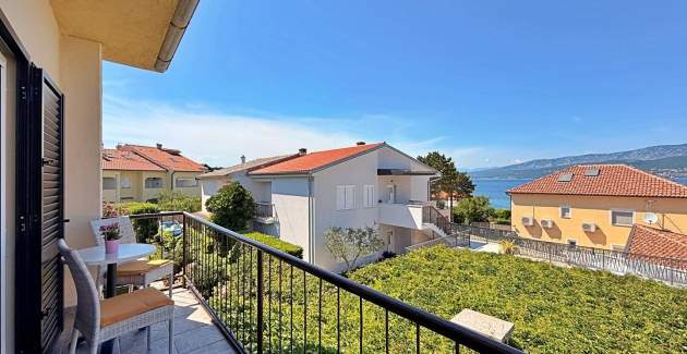 Apartment Nevenka P. – Meerblick, 130 m vom Meer