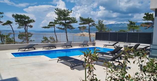 Studio-Apartment Punta Silo A3 – Pool und Meerblick
