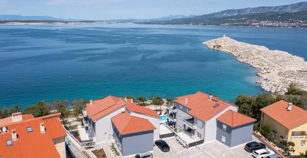 Studio-Apartment Punta Silo A3 – Pool und Meerblick