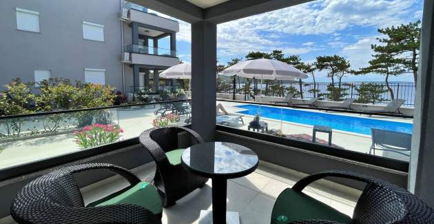 Apartment Punta Silo B1 – Pool und Meerblick