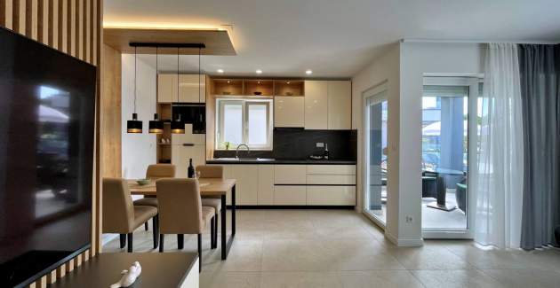 Apartment Punta Silo B1 – Pool und Meerblick
