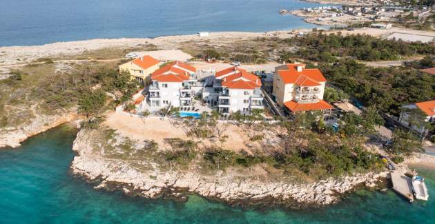 Apartment Punta Silo B1 – Pool und Meerblick