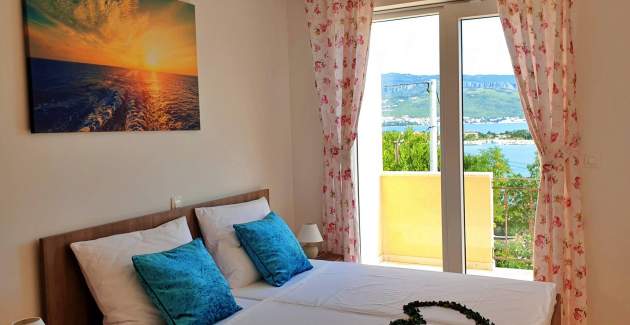 Apartment Rebeka 2 – 160 m vom Meer, Balkon