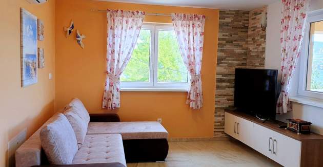 Apartment Rebeka 3 – Meerblick, 160 m vom Meer