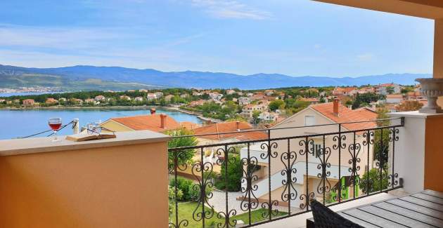 Apartment Rebeka 3 – Meerblick, 160 m vom Meer