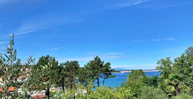 Apartment Savic M – 90 m vom Strand, Meerblick