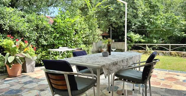 Apartment Srdoc – Terrasse, Erdgeschoss