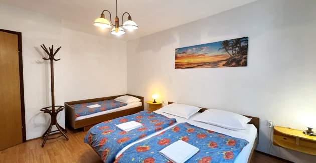 Apartment Srdoc – Terrasse, Erdgeschoss