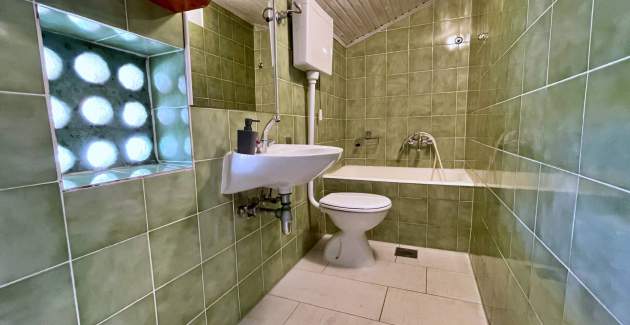 Apartment Srdoc – Terrasse und Meerblick