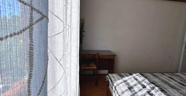 Apartment Srdoc – Terrasse und Meerblick