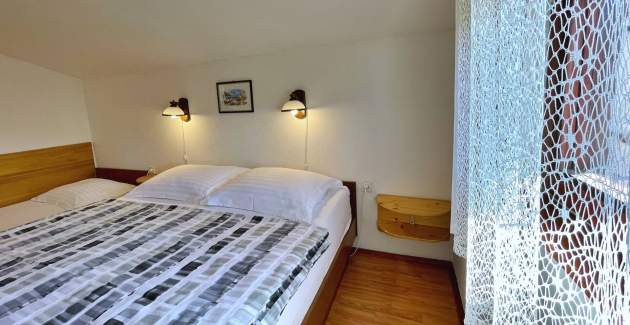 Apartment Srdoc – Terrasse und Meerblick