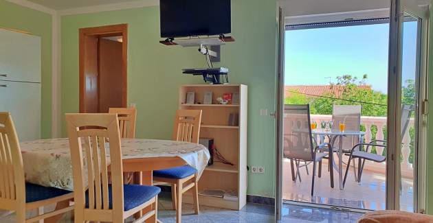 Apartment Vodopija D – in der Nähe des Schlammbadestrands