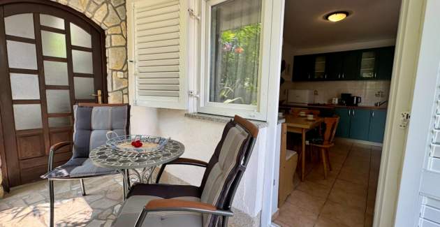 Apartment Zlatica A2 – Terrasse