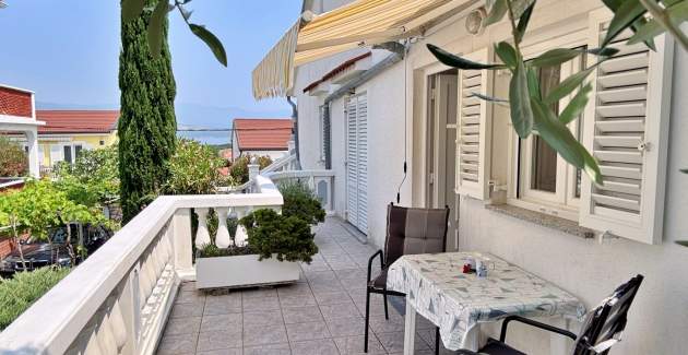 Apartment Zlatica – Balkon