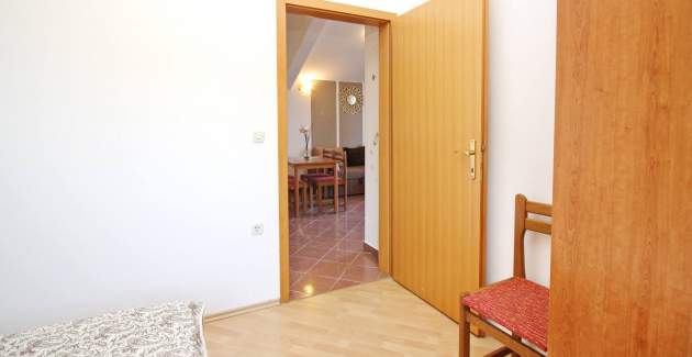 Apartment Brnić Nar. Meer - mit Meerblick, 350 m vom Strand entfernt