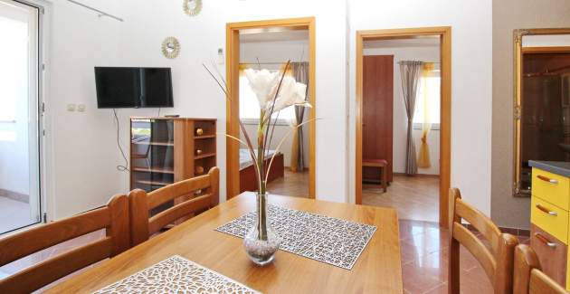 Apartment Brnić Nar. Meer - mit Meerblick, 350 m vom Strand entfernt