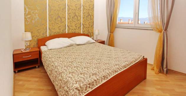 Apartment Brnić Nar. Meer - mit Meerblick, 350 m vom Strand entfernt