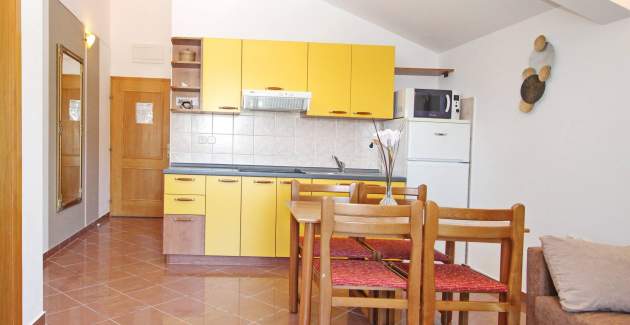 Apartment Brnić Nar. Meer - mit Meerblick, 350 m vom Strand entfernt