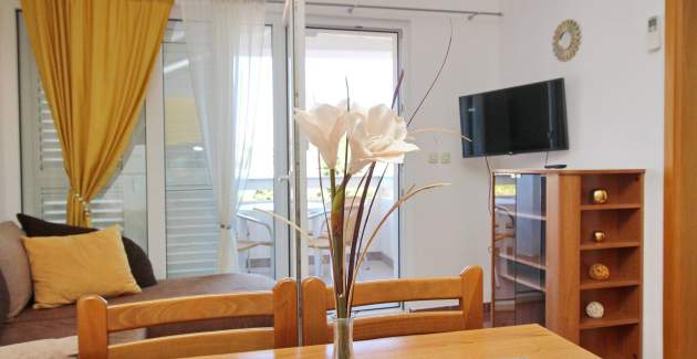 Apartment Brnić Nar. Meer - mit Meerblick, 350 m vom Strand entfernt