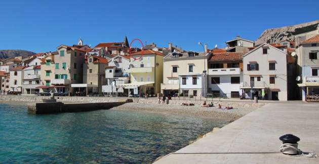 Apartment Fantov – im alten Teil von Baška, mit nahem Parkplatz