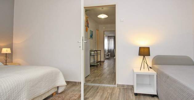 Apartment Fantov Nr.2 – mit Terrasse, 250 m vom Strand